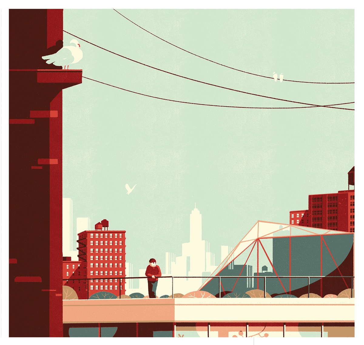 digital illustration tom haugomat